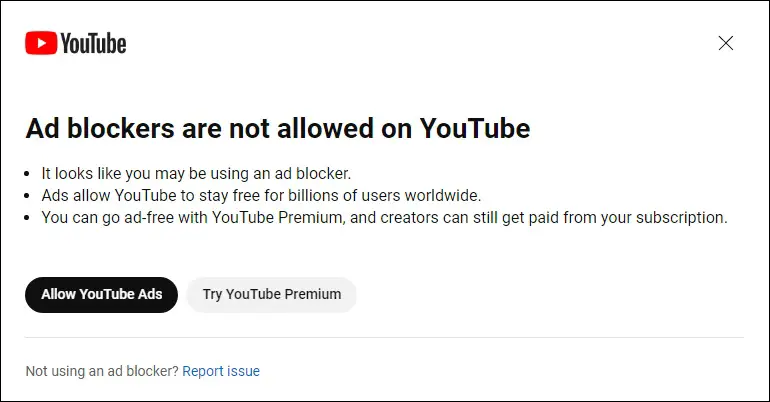 آموزش عبور از مسدود کردن Adblock ها توسط یوتیوب