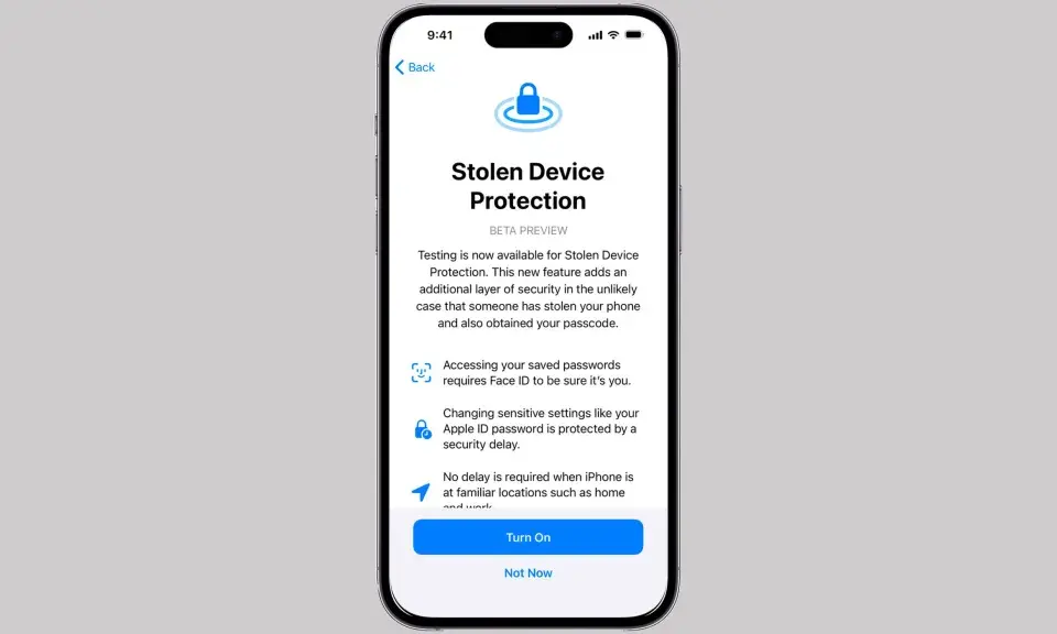 اپل با ویژگی Stolen Device Protection آیفون‌هارا ضد سرقت می‌کند